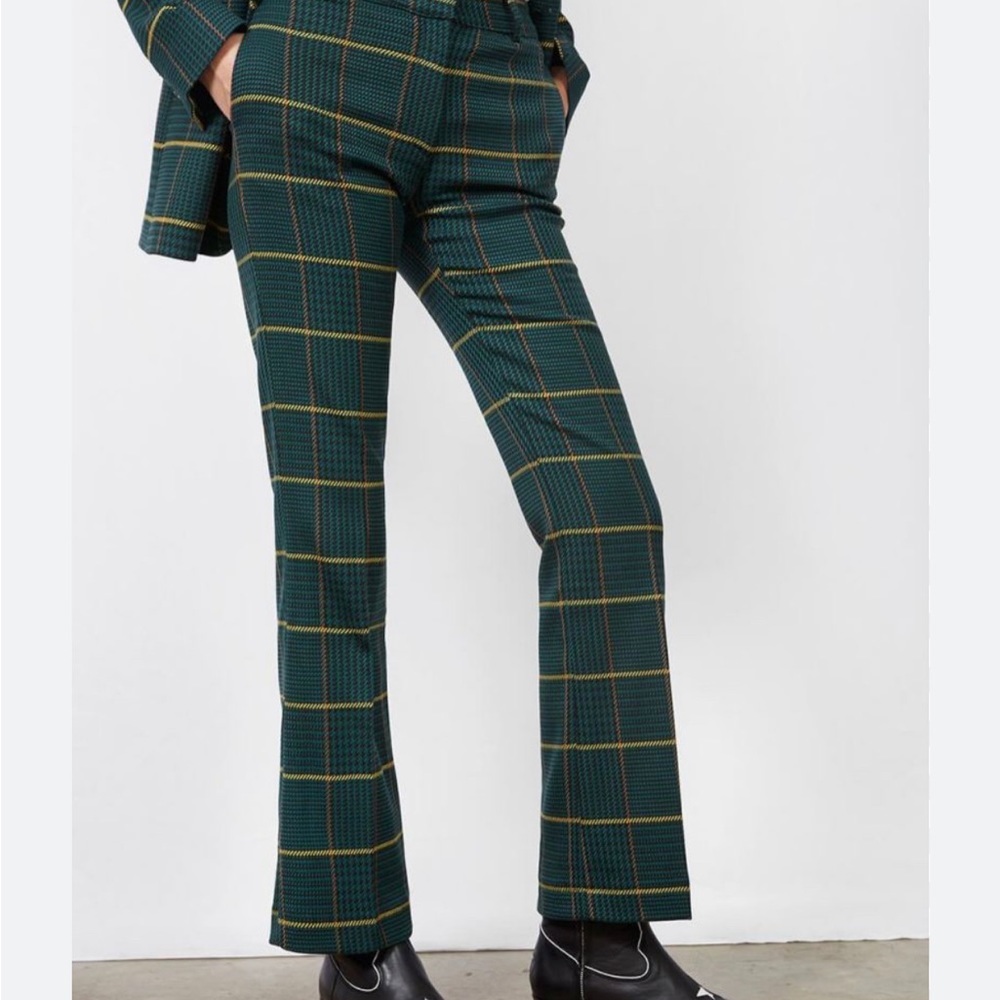 Anine Bing Plaid Pants
